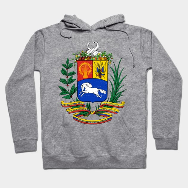 Republica de Venezuela - vintage design Hoodie by verde